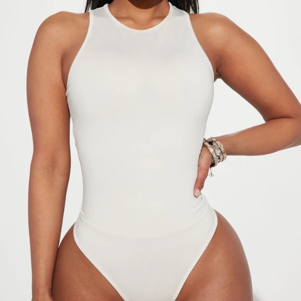 ZARA- White Bodysuit